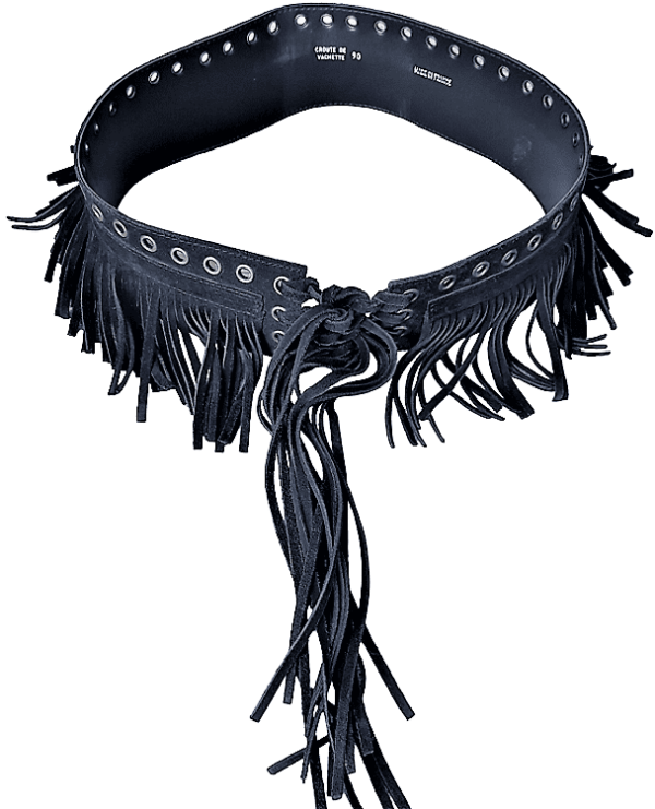 Ceinture en croute de vachette