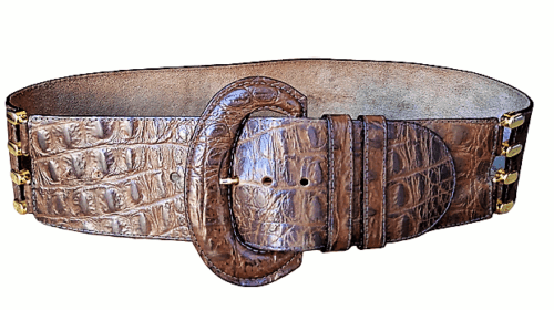 Ceinture Croco Vintage