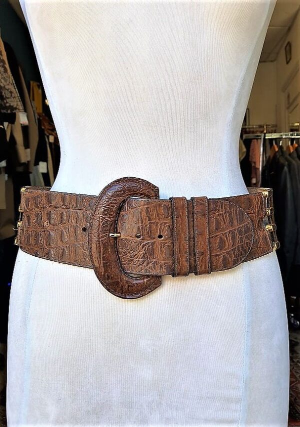 Ceinture Croco Vintage – Image 2