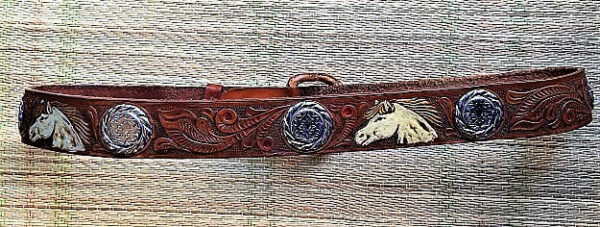 Ceinture en cuir Vintage (Vendu) – Image 4