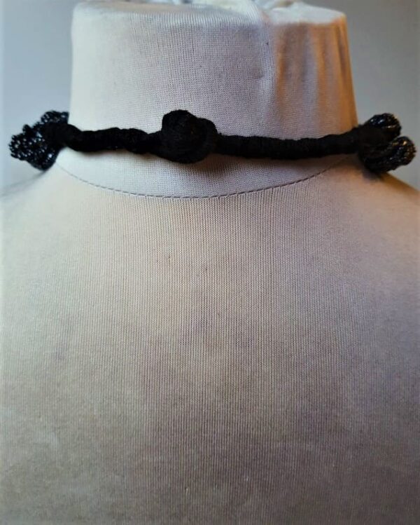 Collier ras de cou torsade de perles – Image 2