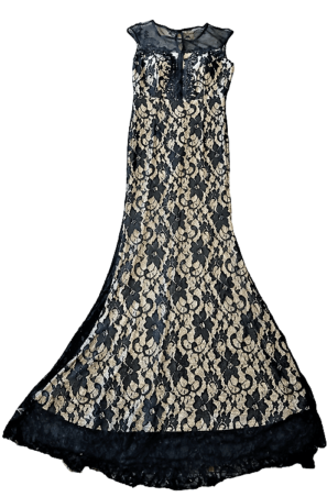 Robe Cocktail Broderies