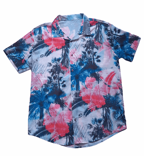 Chemise  Homme Hawaïenne Vintage