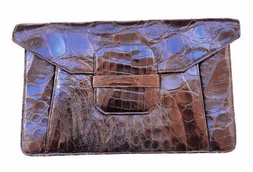 Pochette Croco Vintage