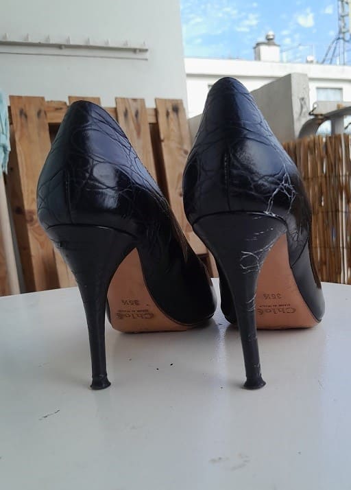 Escarpin chloe on sale