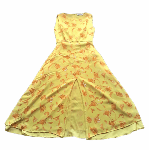 GBR Robe Imprimée Vintage Made In Italie