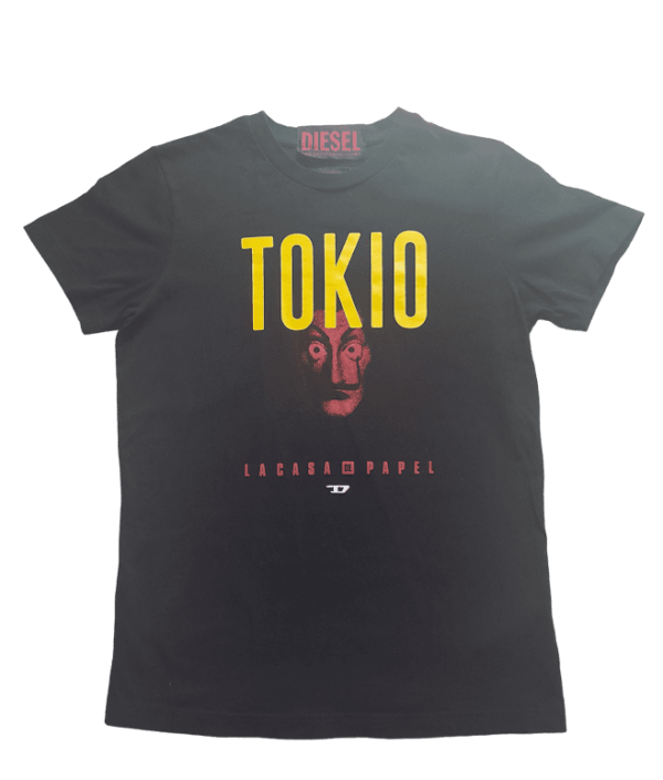 T-shrit Diesel Netflix Lacasa Papel