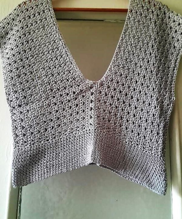 Crop Top Crochet Vintage – Image 3