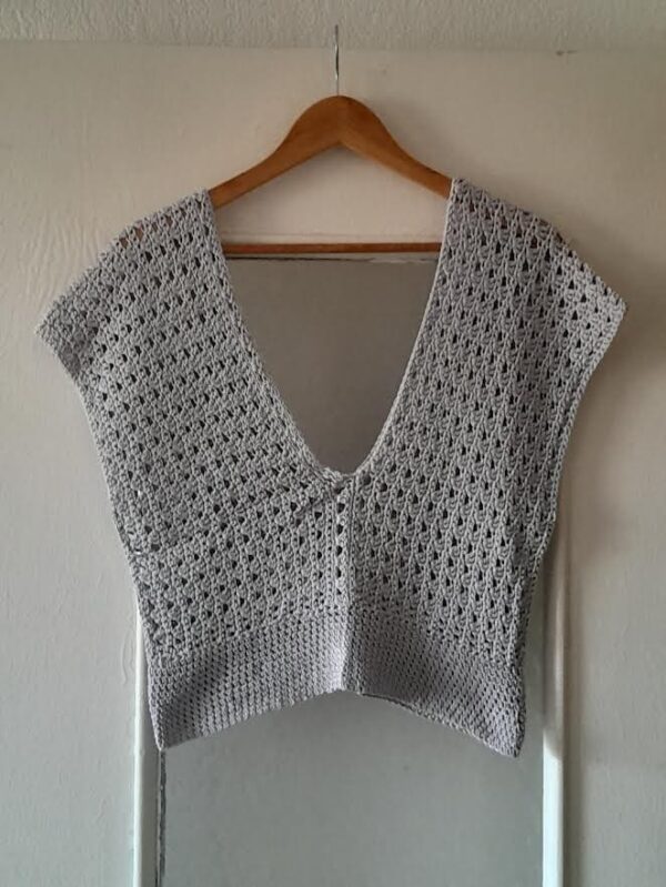 Crop Top Crochet Vintage – Image 5