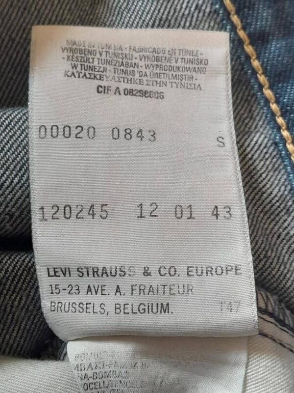 Levi's Pantacourt Engineered Jean's – Image 8