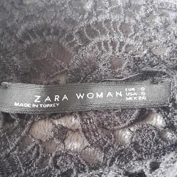 Haut Zara Woman Col Roulé Guipure – Image 4