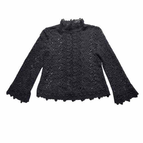 Haut Zara Woman Col Roulé Guipure