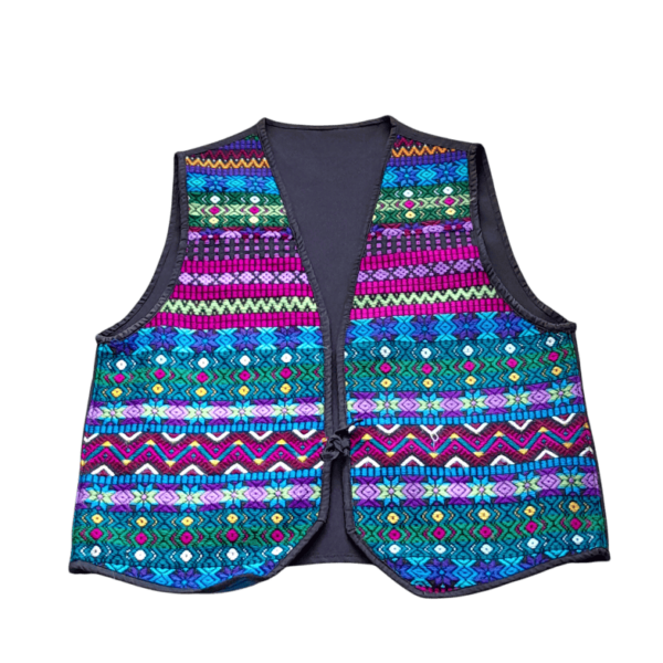 Gilet Homme Guatémaltéque Vintage