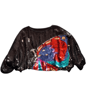 Haut Sequin Vintage Année 80