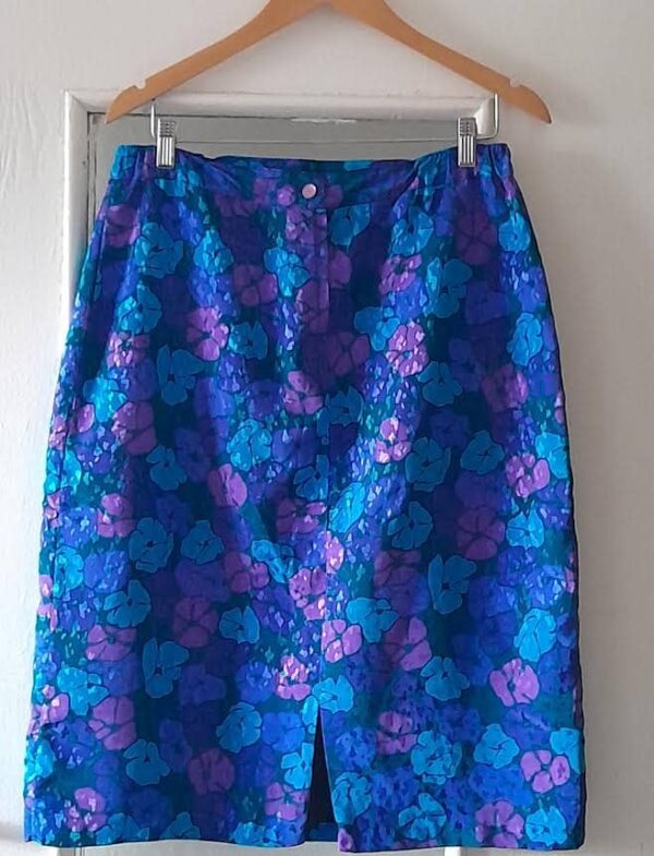 Jupe Grande Taille Imprimée Vintage – Image 7