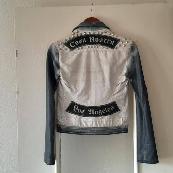 Veste En Cuir Cosa Nostra  For Man Vivienne Weswood-Jeffrey Sebelia – Image 15