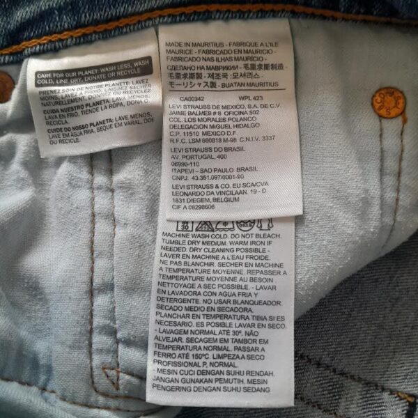 Combi-Short Levi's Eureka Culture Vintage ( Vendu ) – Image 8