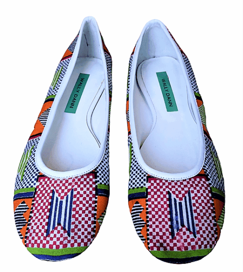 Ballerines Tissu Wax Wally Dann