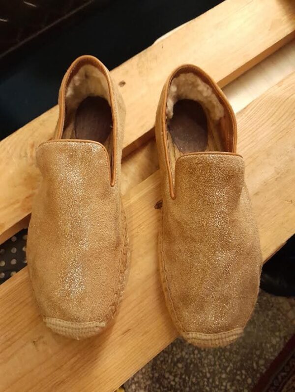 UGG Espadrilles En Velours De Cuir – Image 4