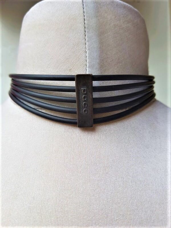 Collier Ras Du Cou Vintage Paco Rabanne – Image 3