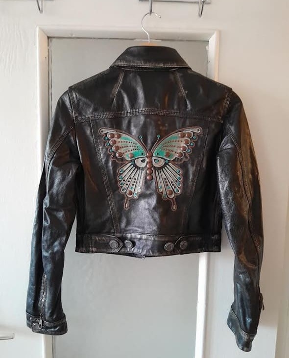 Blouson Femme En Cuir Pinko – Image 4