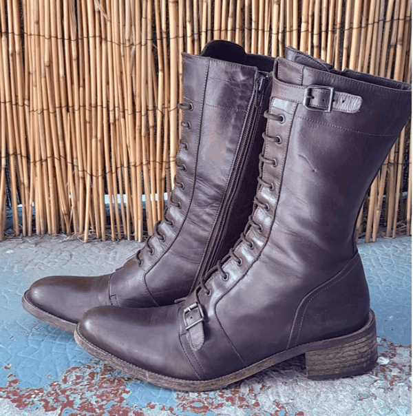 Boots Hautes A Lacets Sézane – Image 6