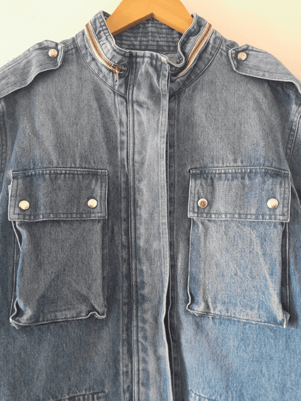 Veste Jean Vintage Fanty Homme – Image 2