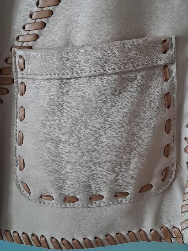 Veste En Cuir D'agneau Vittorio Forti – Image 17