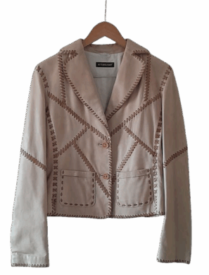 Veste En Cuir D'agneau Vittorio Forti