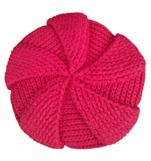 Béret Au Crochet En Laine Vintage
