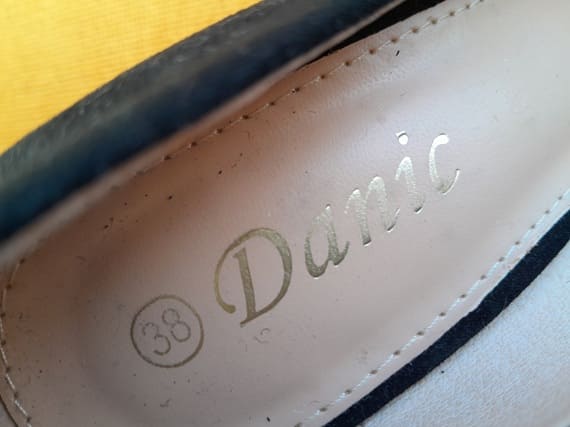 Escarpins Daim Noir Danic – Image 2