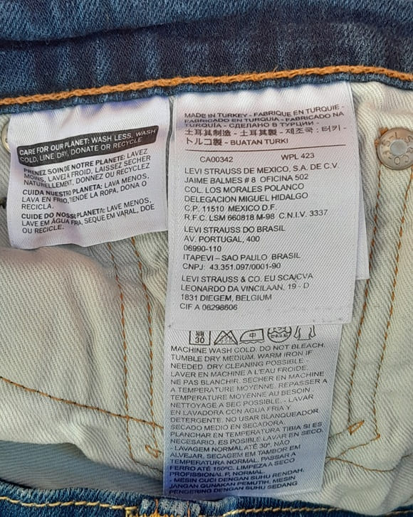 Jean Levi's 508 Homme Regular Taper Fit – Image 4