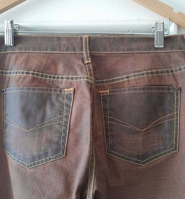 Used Jeans Lounge Patine Marron – Image 8