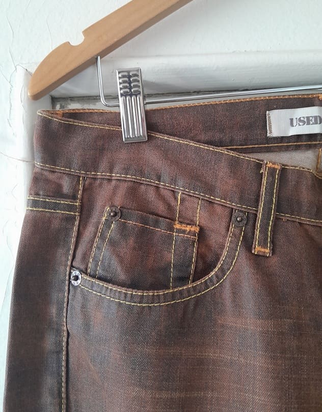 Used Jeans Lounge Patine Marron – Image 9