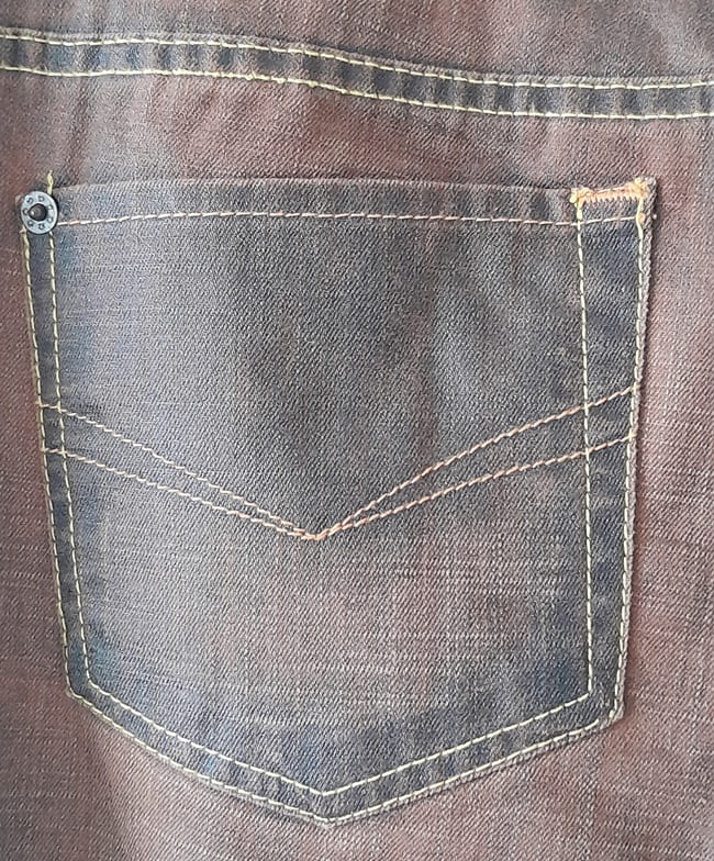 Used Jeans Lounge Patine Marron – Image 10
