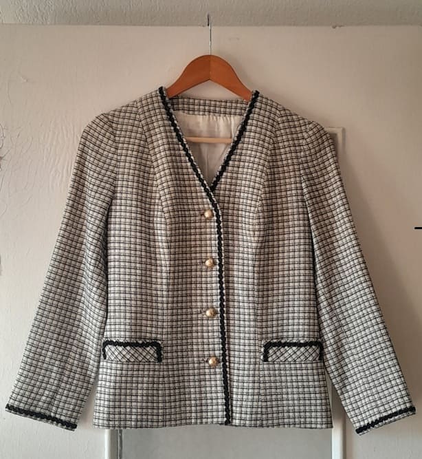 Veste Tweed Style Chanel Vintage – Image 3