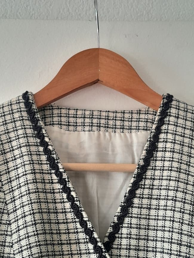 Veste Tweed Style Chanel Vintage – Image 4