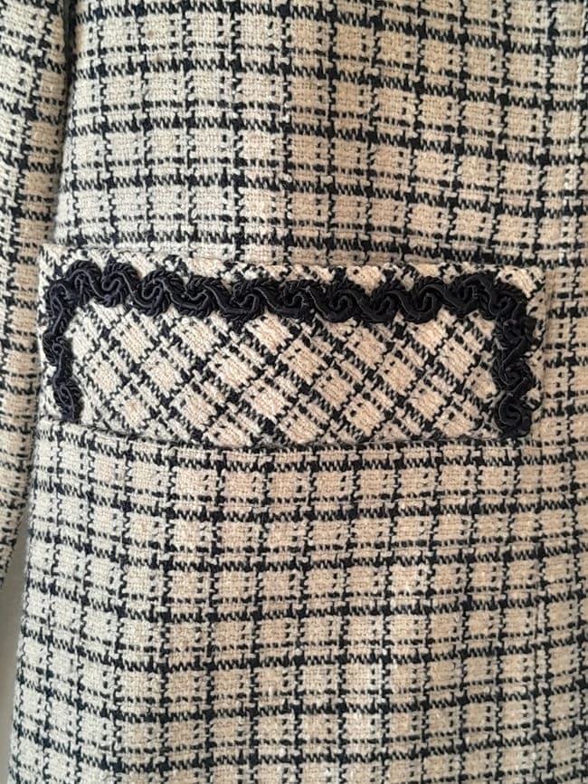 Veste Tweed Style Chanel Vintage – Image 6