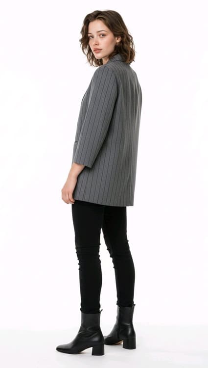 Blazer Femme Oversize Pourquoi Pas – Image 10