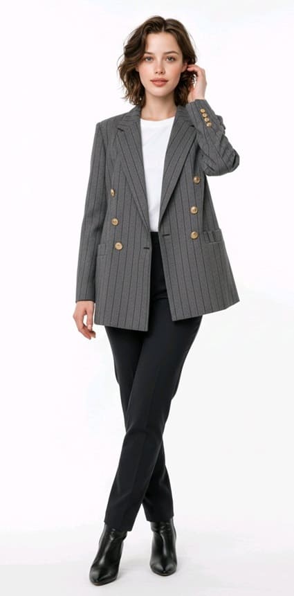 Blazer Femme Oversize Pourquoi Pas – Image 12