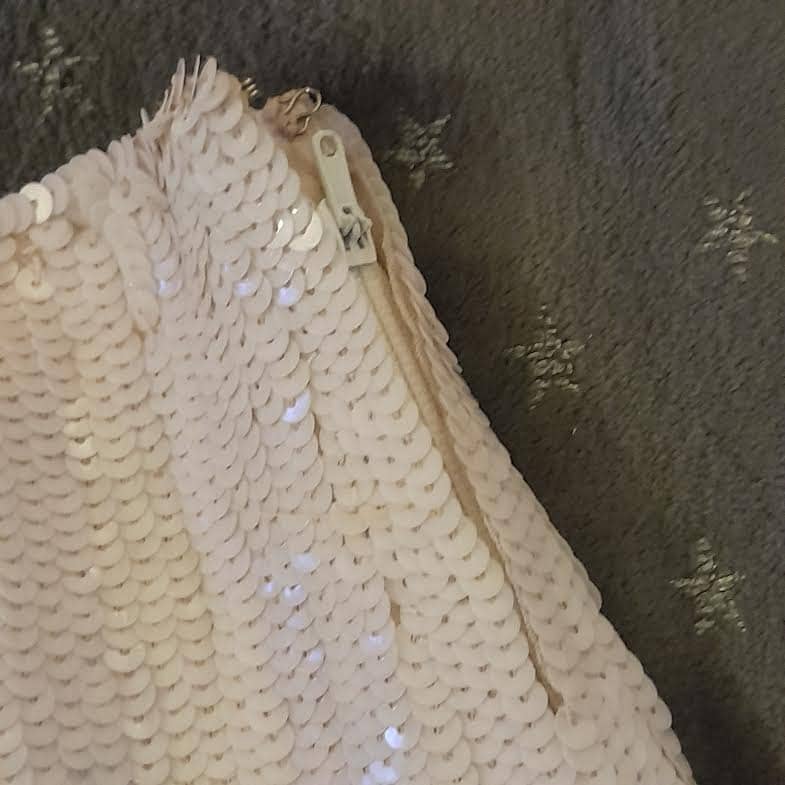 Jupe Vintage Dupuré Paris Soie & Sequin – Image 3