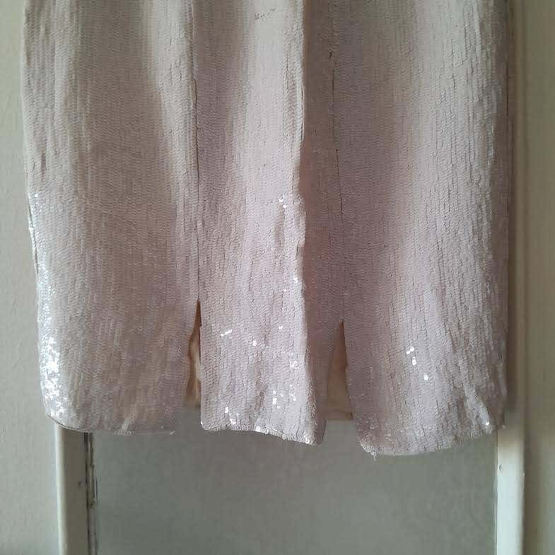 Jupe Vintage Dupuré Paris Soie & Sequin – Image 8