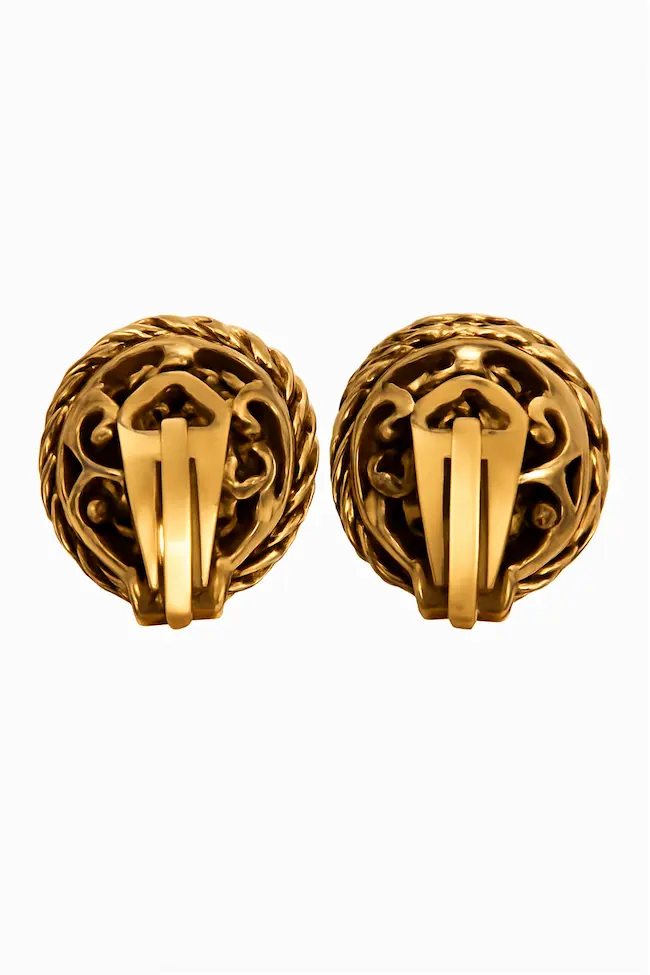 Boucles D'oreilles Clips Vintage – Image 4