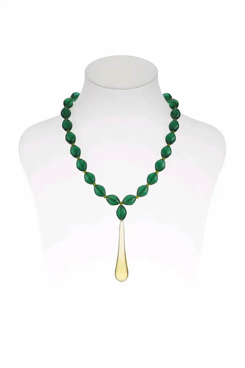 Collier Vintage Goutte De Lumière – Image 3
