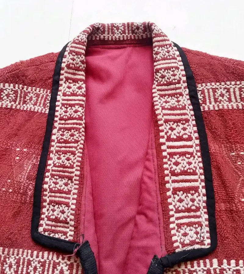 Gilet Sans Manches Artisanal Ethnique – Image 4