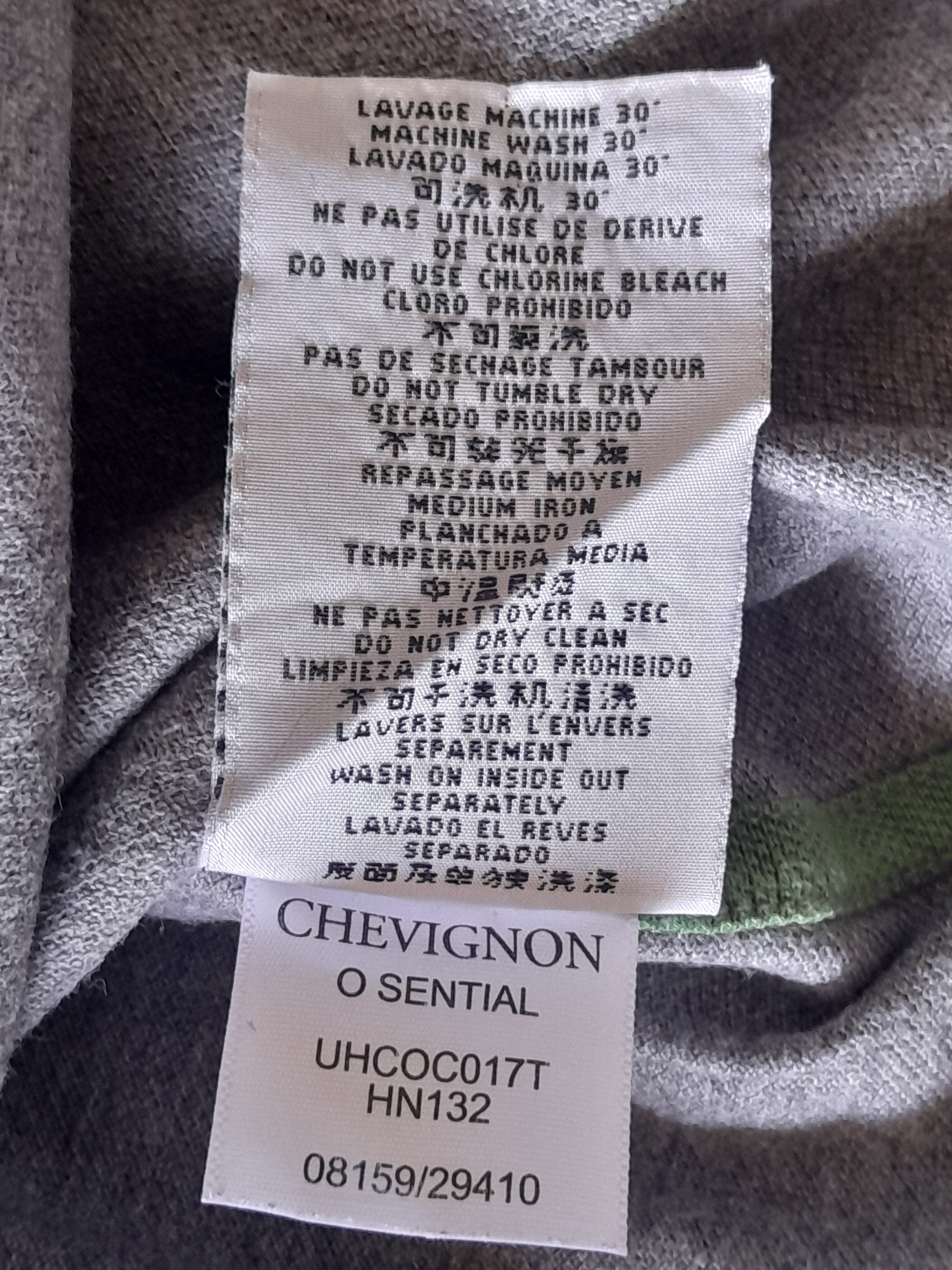 Polo Gris Chevignon Tog's – Image 8