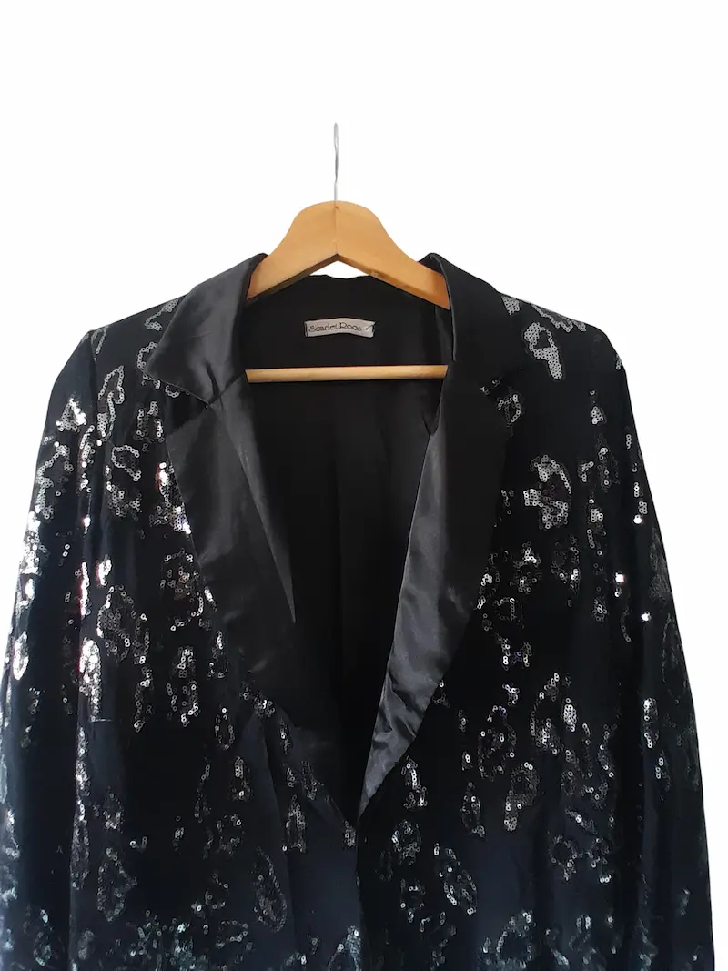 Blazer Sequin Scarlet Roos – Image 8