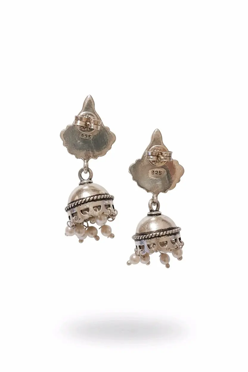 Bloucles D'oreilles Jhumka – Image 2