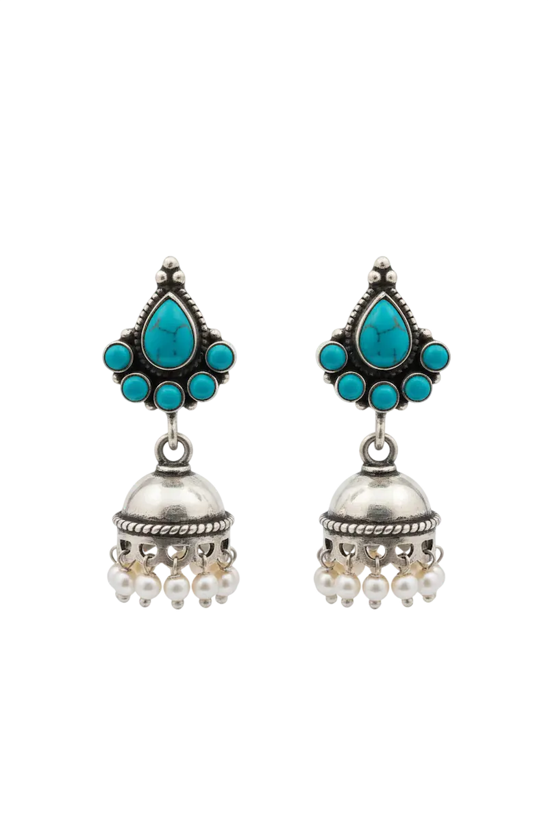 Bloucles D'oreilles Jhumka