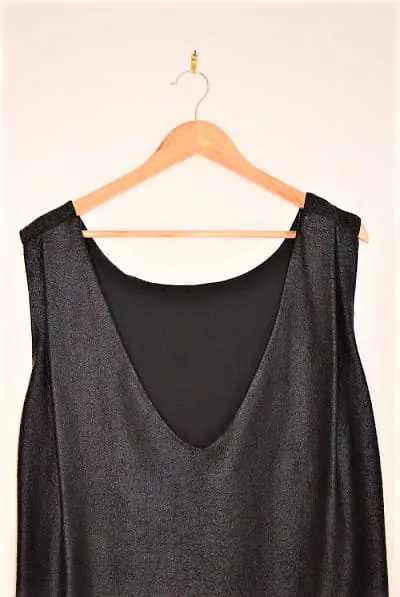Petite robe noir Oversize (Vendu) – Image 5